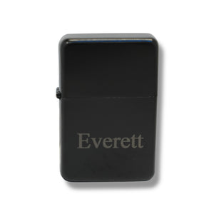 Lighter - Black Lighter With your Name Personalized in Times New Roman
