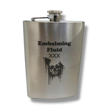 8oz Embalming Fluid Flask
