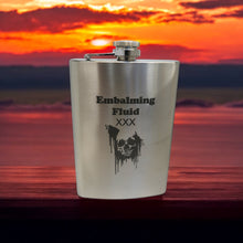 Load image into Gallery viewer, 8oz Embalming Fluid Flask