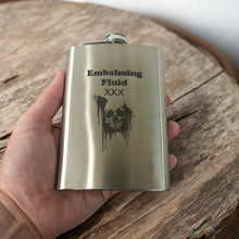 Load image into Gallery viewer, 8oz Embalming Fluid Flask