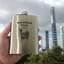 Load image into Gallery viewer, 8oz Embalming Fluid Flask