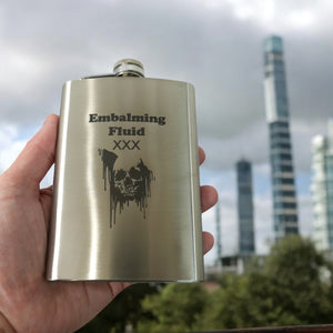 8oz Embalming Fluid Flask