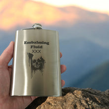 Load image into Gallery viewer, 8oz Embalming Fluid Flask