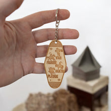 Load image into Gallery viewer, Keychain - 4 Horsemen of the Apocalypse - Birch wood