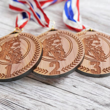 Load image into Gallery viewer, Award - 1st 2nd &amp; 3rd Place Zeus Medals - Cedar