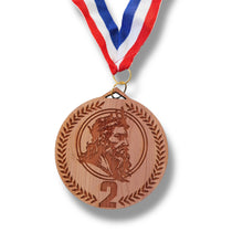 Load image into Gallery viewer, Award - 1st 2nd &amp; 3rd Place Zeus Medals - Cedar
