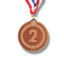 Load image into Gallery viewer, Award - 1st 2nd &amp; 3rd Place Standard Medal - Cedar