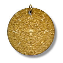 Load image into Gallery viewer, Necklace - Mayan Calendar - Snake and Cable Link chains