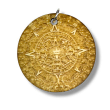 Load image into Gallery viewer, Necklace - Mayan Calendar - Snake and Cable Link chains