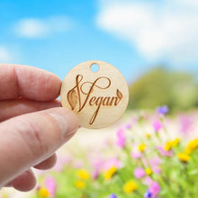 Load image into Gallery viewer, Necklace - Vegan - Snake and Cable Link chains - Birch wood