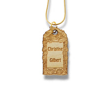 Load image into Gallery viewer, Necklace - PERSONALIZED Necklace - Snake and Cable Link chains - Birch