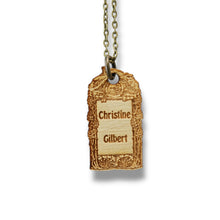 Load image into Gallery viewer, Necklace - PERSONALIZED Necklace - Snake and Cable Link chains - Birch