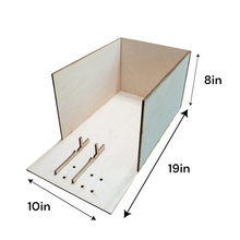 Load image into Gallery viewer, Phone Stand Photo Booth - 10x8x19in