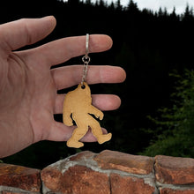 Load image into Gallery viewer, Keychain - Bigfoot Sasquatch  - Birch wood