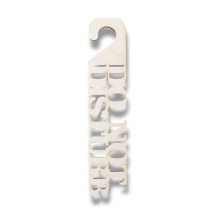 Door Hanger-CUSTOM Do Not Disturb 15x3 Hotel Motel Bedroom Office MAPLE WOOD