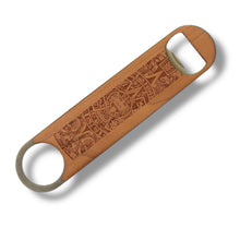 Load image into Gallery viewer, Wooden Bottle Opener - Aztec Calendar