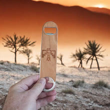 Load image into Gallery viewer, Wooden Bottle Opener - Thunderbird Native American