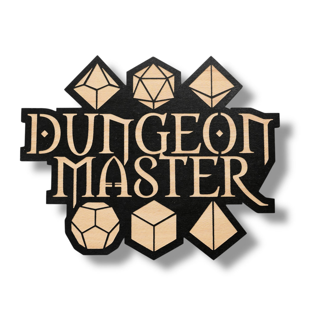 Sign - BLACK - CUSTOM - Dungeon Master