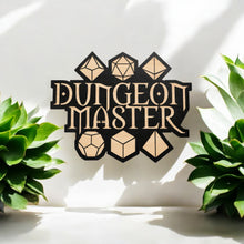 Load image into Gallery viewer, Sign - BLACK - CUSTOM - Dungeon Master