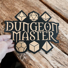 Load image into Gallery viewer, Sign - BLACK - CUSTOM - Dungeon Master
