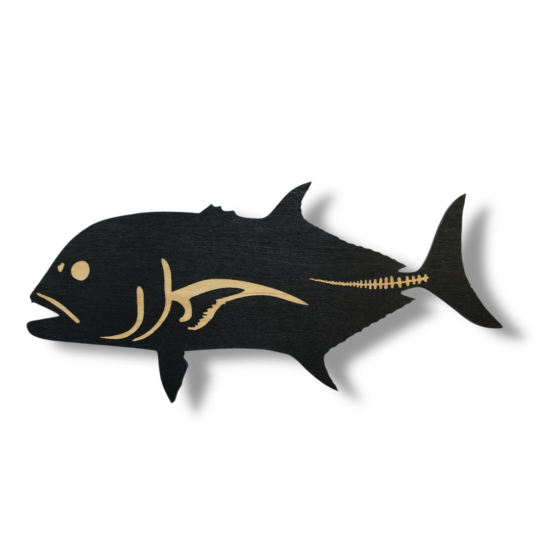 Sign - CUSTOM - Giant Trevally Fish