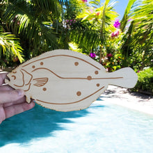 Load image into Gallery viewer, Sign - CUSTOM - Fluke Fish