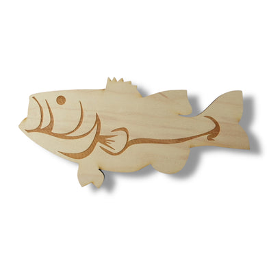 Sign - CUSTOM - Bass Fish
