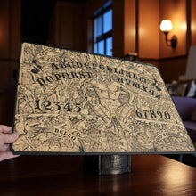 Load image into Gallery viewer, Spirit Board - Dante's Inferno with Skull Cursor WITH STAND - Sign