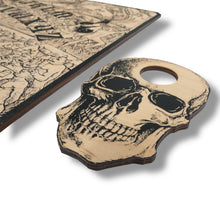 Load image into Gallery viewer, Spirit Board - Dante's Inferno with Skull Cursor WITH STAND - Sign