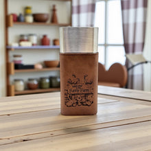 Load image into Gallery viewer, Cigar Case with Cutter - Welcome to the funny farm Leather