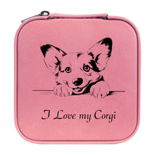 Load image into Gallery viewer, Jewelry Box 4x4 - CUSTOM - I love my Corgi