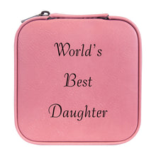 Load image into Gallery viewer, Jewelry Box 4x4 - CUSTOM - World's Best Daughter