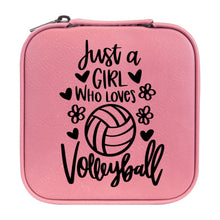 Load image into Gallery viewer, Jewelry Box 4x4 - CUSTOM - Just a girl who loves volleyball