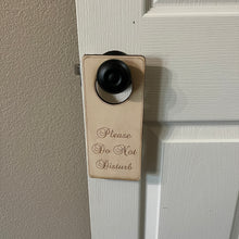 Load image into Gallery viewer, Please Do Not Disturb Door sign - Wood