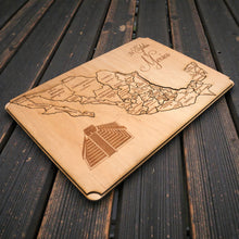 Load image into Gallery viewer, 31 States of Mexico - CUSTOM - Puzzle Map - Art Kit - Raw Wood 18x12 Inches - 32 pieces - With Stand