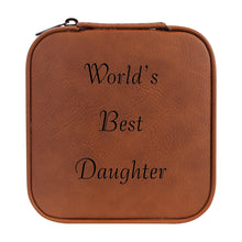 Load image into Gallery viewer, Jewelry Box 4x4 - CUSTOM - World's Best Daughter