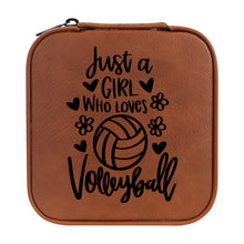 Load image into Gallery viewer, Jewelry Box 4x4 - CUSTOM - Just a girl who loves volleyball