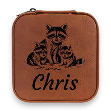 Load image into Gallery viewer, Jewelry Box 4x4 - PERSONALIZED - CUSTOM - Raccoons