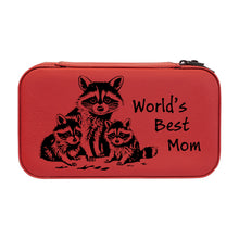 Load image into Gallery viewer, Jewelry Box 7x4 - CUSTOM - Worlds best mom with Raccoons