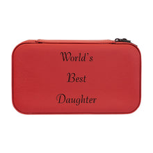 Load image into Gallery viewer, Jewelry Box 7x4 - CUSTOM - Worlds best daughter