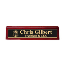 Load image into Gallery viewer, Desk Wedge Name Plate - PERSONALIZED - Jesus - 11 Inches