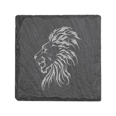 Coaster - Slate - Lion - SET OF 2