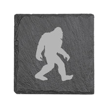 Load image into Gallery viewer, 15oz Stemless Wine Glass Set - Bigfoot Sasquatch + Slate Coaster