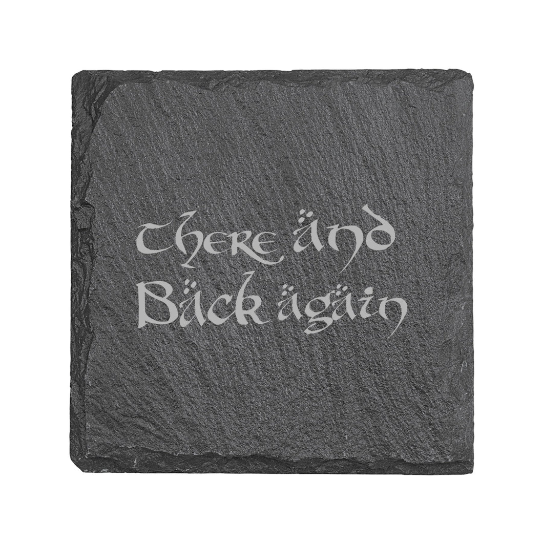 Coaster - Slate - There and back again - SET OF 2