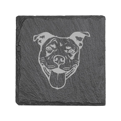 Coaster - Slate - PIt Bull - SET OF 2