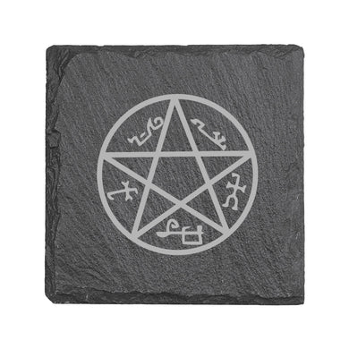 Coaster - Slate - Demon Trap - SET OF 2