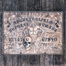 Load image into Gallery viewer, Spirit Board - Dante&#39;s Inferno with Skull Cursor 24x18 in Sign