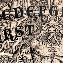 Load image into Gallery viewer, Spirit Board - Dante&#39;s Inferno with Skull Cursor 24x18 in Sign