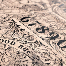 Load image into Gallery viewer, Spirit Board - Dante&#39;s Inferno with Skull Cursor 24x18 in Sign