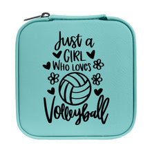 Load image into Gallery viewer, Jewelry Box 4x4 - CUSTOM - Just a girl who loves volleyball